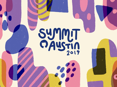 GitHub Summit 2019 Exploration 1 branding conference github ocotcat pattern summit texture