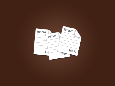 Past Documents bebas neue brown documents icons invoice