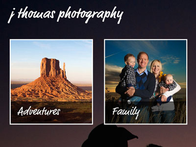 J Thomas Photography Launched blog html5 jquery photography responsive wordpress