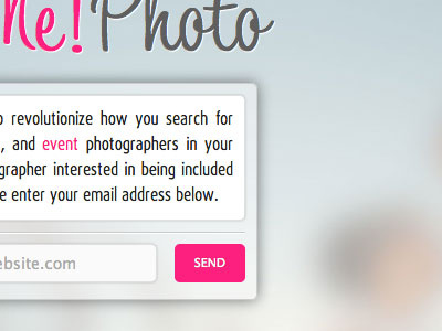 Hot Pink blur dax web pro condensed form photography submit tamarillo typekit