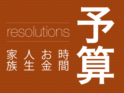 My Resolutions 2011 helvetica japanese kanji orange resolutions white