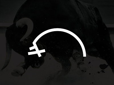 Toro Logo black buffalo icon logo minimal toro