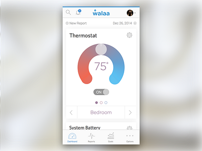 iOS Home Energy Management Dashboard
