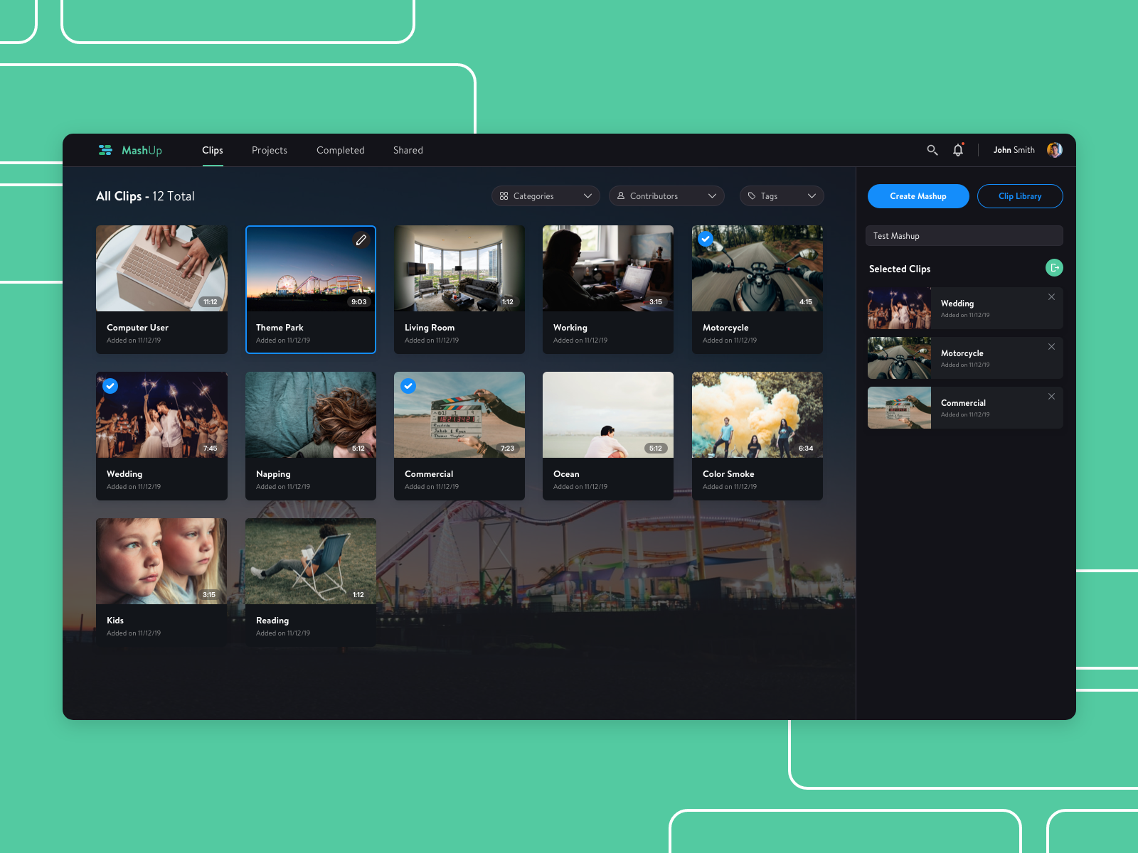 Video App by Kyle Torres on Dribbble
