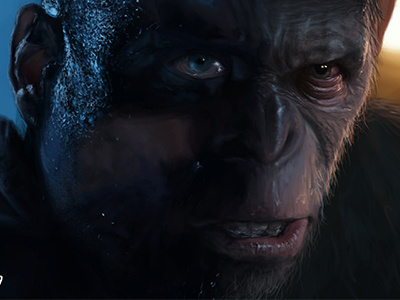 Planet of the Apes apes art digital of painting planet the