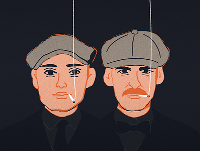 By order of the Peaky Blinders. arthur arthurshelby birmingham character design graphic design illustration illustrator peaky peakyblinders shelby thomas thomasshelby vector
