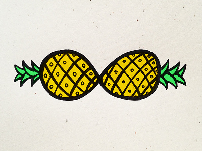 pineapple-finiti infinity pineapple sketch