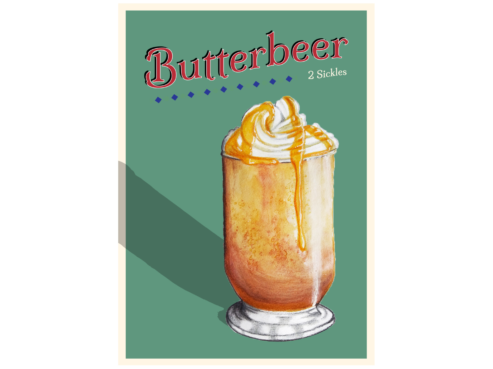 Butterbeer by Clara Karim on Dribbble