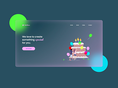 Transparent Web UI trending web design