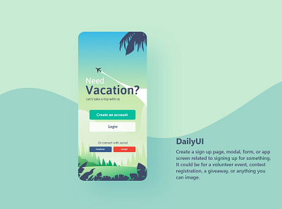 Travel App Login Design design graphicdesign illustration logo ui ux web