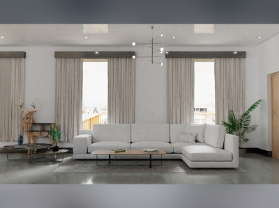 Interior Design (livingroom) 3d art interior design