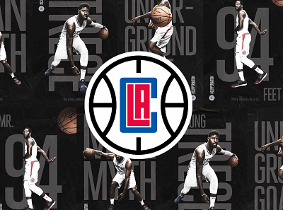 LA Clippers | Wild-Posting 2d advertising campaign basketball branding clipper clippers design graphic design illustration kawhi lakers nba poster sports typography