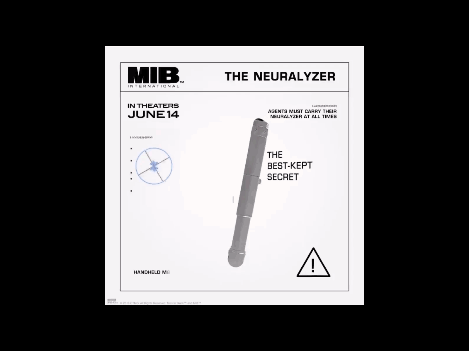 MIB | Gadgets | The Neuralyzer 2d advertising creative director digital agency gadgets graphic design inspiration international los angeles agency marketing campaign men in black mib minimal motiongraphics movie app neuralyzer social campaign social media design tessa thompson white