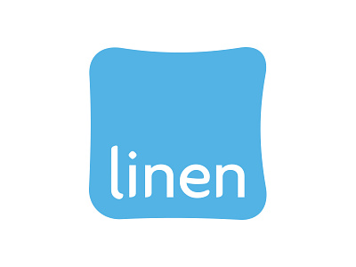 Linen | Branding branding contemporary friendly laundry logo