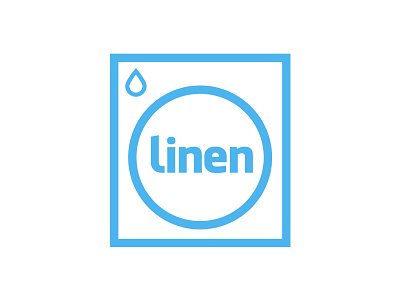 Linen | Logo Exploration contemporary hip laundry linen local logo santa barbara