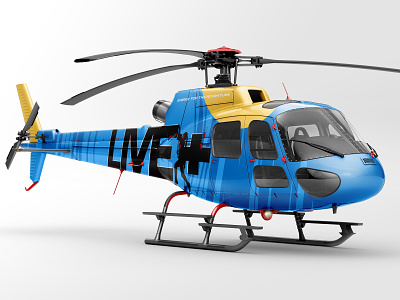 Live+ | Custom Extreme Sports Helicopter 2d 3d aircraft branding branding agency branding designer custom design design energy drink extreme sports flat helicopter icon logo packaging sketch sports typography vector yellow