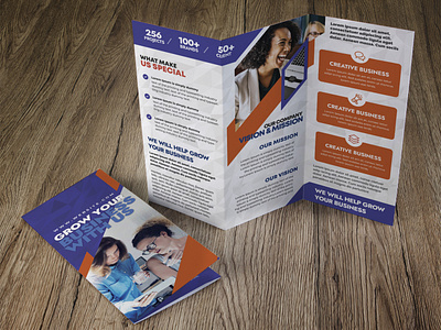 Trifold Brochure Design For Your Business