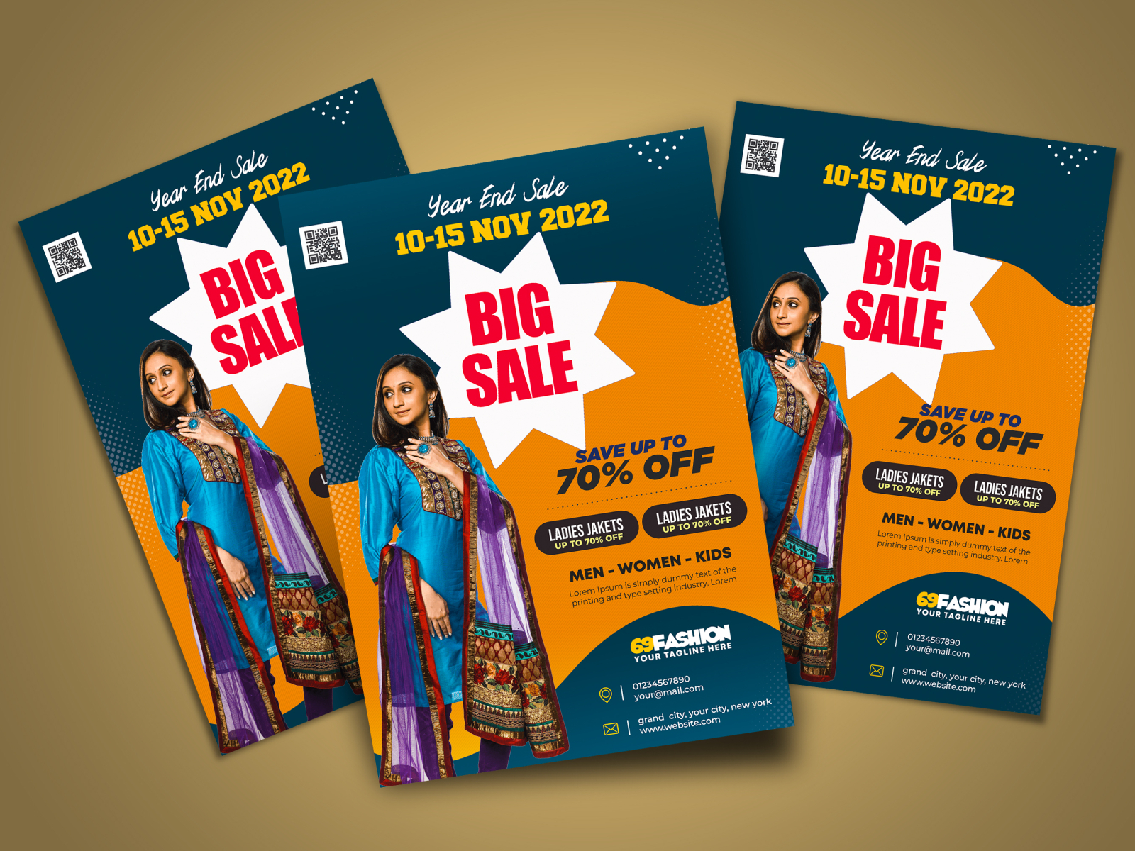 Big Sale 70% OFF Flyer Design For your business by Arif Hossain on Dribbble