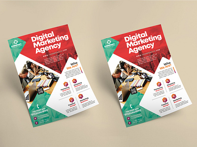 Marketing Agency Business Flyer Design