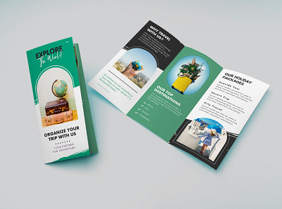 Travel Agency Brochure Design brochure brochure design brochure design template brochures flyer flyers graphic design graphic designer