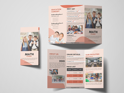 Trifold Brochure Design For School Purpose brochure brochure design brochures school brochure trifold brochure