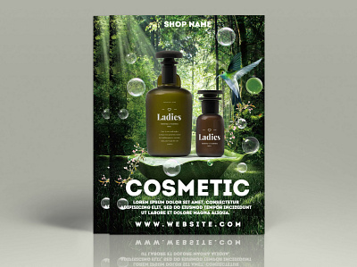 Cosmetic Product Flyer Design advertisement brochure brochure design cosmetic product flyer facebook boosting flyer flyer design flyers free flyer tamplate