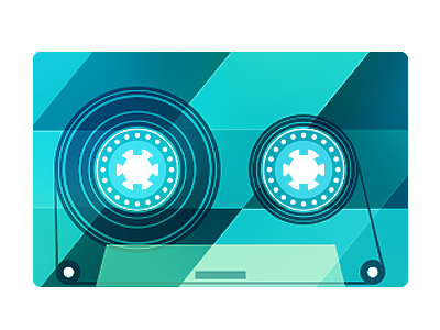 Compact Cassette 365objects cassette illustration vector