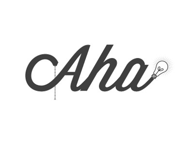Aha Logo church logo sermon
