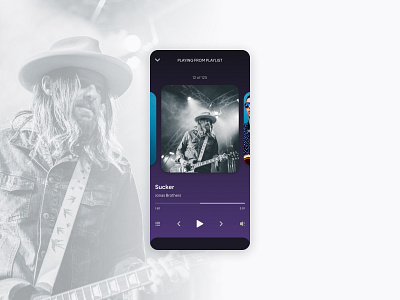 #DailyUI009 - Music Player dailychallenge design mobile ui uidesign uiux uiux dailyachallenge