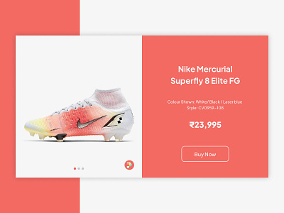 #DailyUI012 - E-Commerce Shop (Single Item) buy cart dailychallenge dailyui dailyui012 design ecommerce item shoe sports ui uidesign uiux uiux dailyachallenge web webui