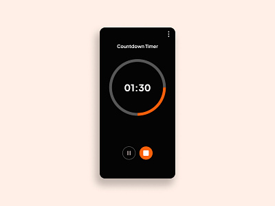 #DailyUI014 - Countdown Timer