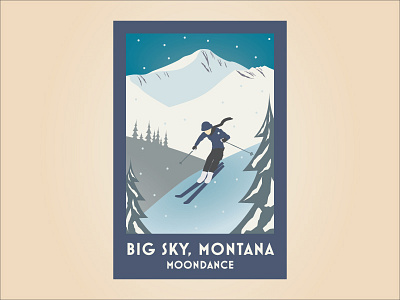 Big Sky, Montana Poster