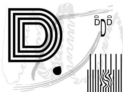 "D" is for dubious. card letter post card stationery typography