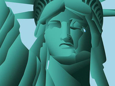 The First Week grain illustrator statue of liberty united states
