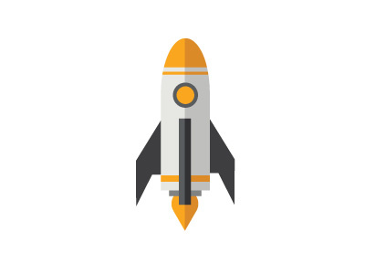 Blast Off! design graphicdesign icon iconography rocket