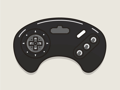 SSSEEEGGGAAA controller game gaming icon iconography illustration retro sega