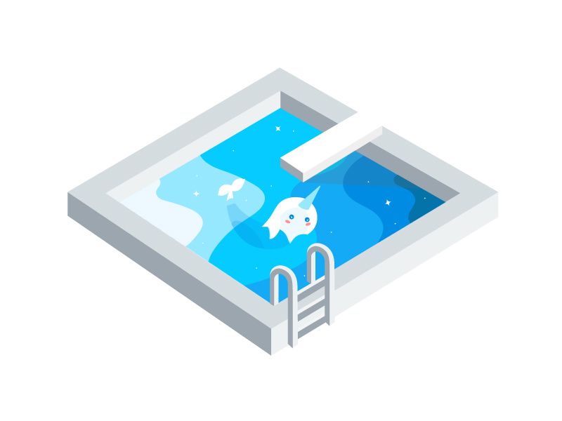 Narwhal sticker