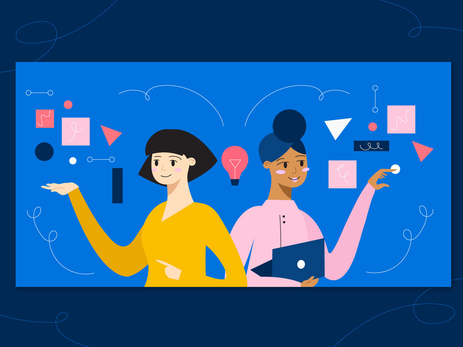 International Women in Engineering Day by Maya Ealey for Asana on Dribbble