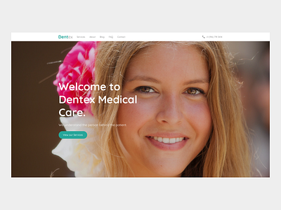 Dentex - Dental Landing Page