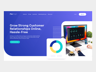 FlexOrigin - Landing Page