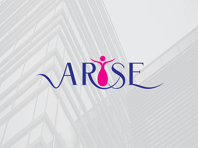 Arise a typography logo