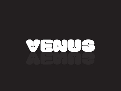 venus typography typography typography logo