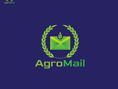 Agromail a couriar company unsold logo logo logo design logo designer logodesign