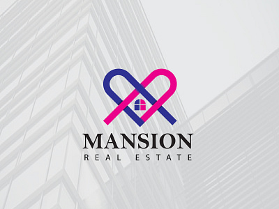 Mansion a realestate company unsold logo abstract abstract logo abstractlogo logo logo design logo designer logodesign