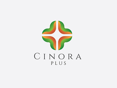 Cinora plus logo 3d 3d logo abstract logo abstractlogo branding creative logo logo logo design logo designer logo idea logodesign medical logo medicine logo modern logo