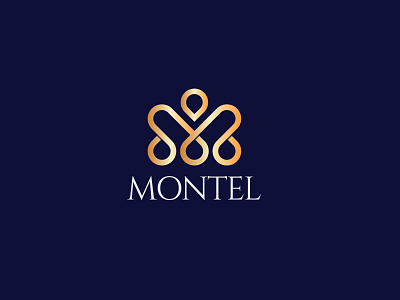 Montel logo abstract abstract logo abstractlogo creative logo logo logo design logo designer logo idea logodesign m letter logo modern logo monogram logo