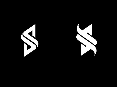 S letter monogram logo