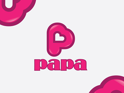 Papa logo abstract logo abstractlogo best logo branding branding logo creative lettermark logo logo logo design logo designer logodesign logoinspiration love logo minimal logo p logo