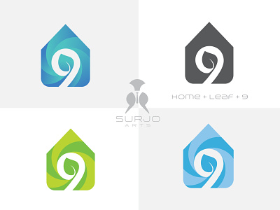 Iconic logo 9 logo abstract abstract logo abstractlogo bestlogo brand branding clean creative home iconin leaf logo logo design logo designer logodesign logoinspiration minimal modern unique