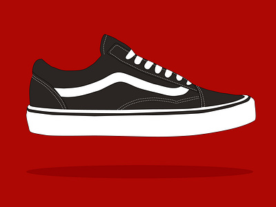 VANS design illustration shoe vans vector